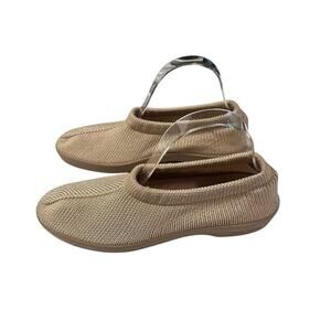 ARCOPEDICO Women's Sec V Shoes‎ Beige Nylon Knit Twin Arch Size 5 EU 39